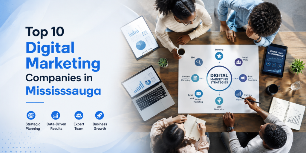 Top Digital Marketing agencies in Mississauga